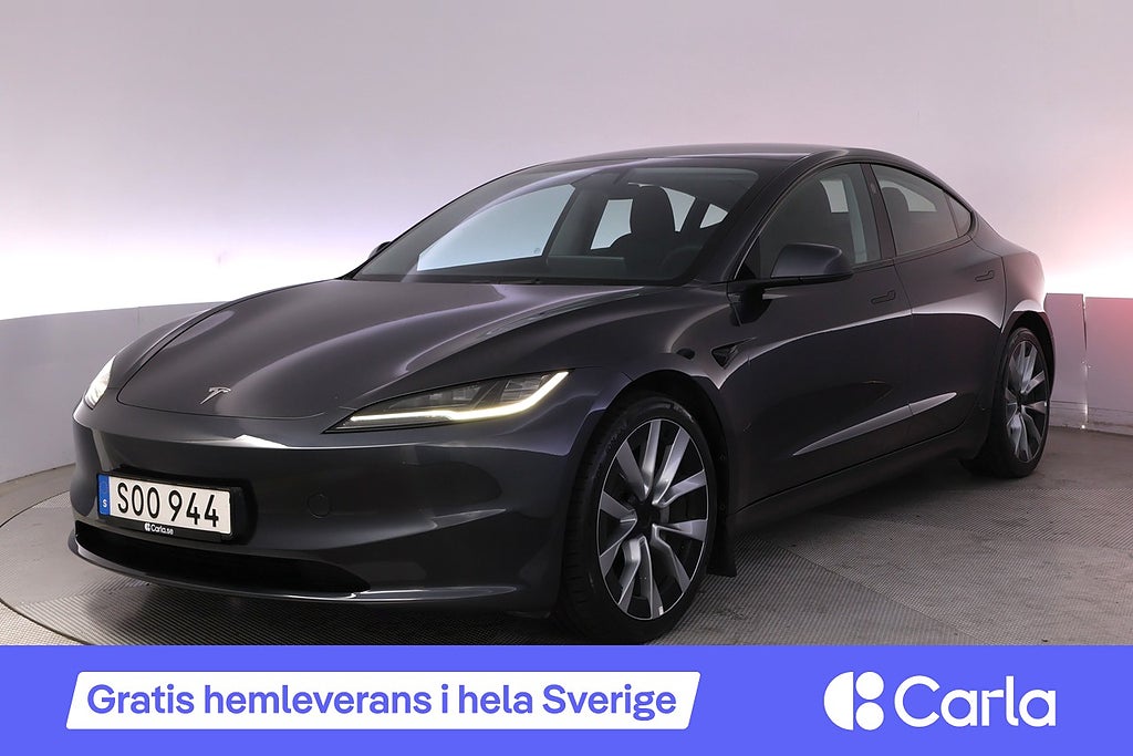 Tesla Model 3 Long Range AWD Highland Autopilot Drag Pano