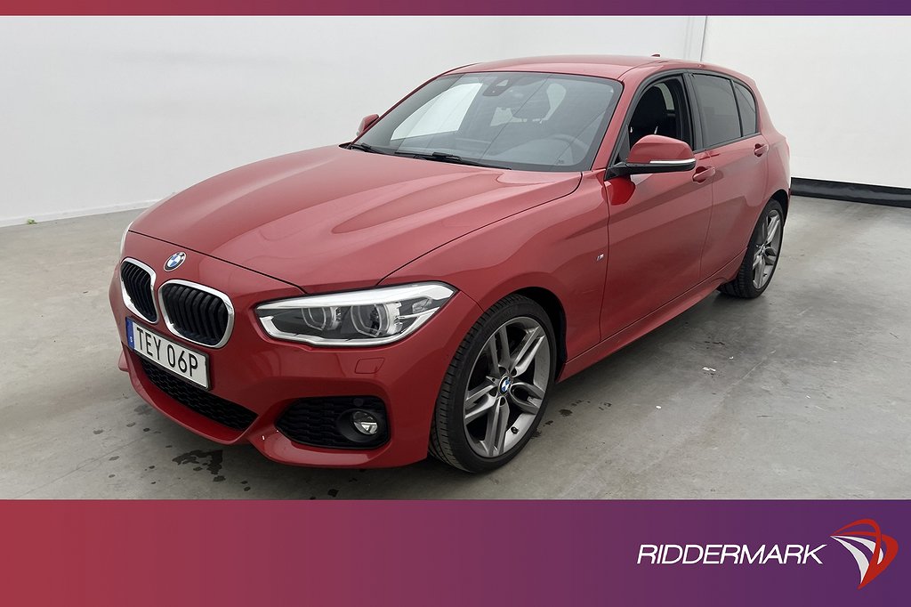 BMW 120 i 184hk M Sport HiFi Kamera Navi Skinn Rattvärme