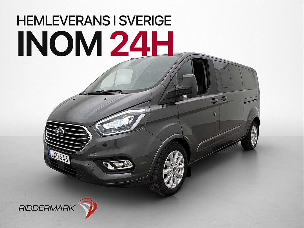 Ford Tourneo Titanium Lång Värmare Dragkrok B-Kamera MOMS