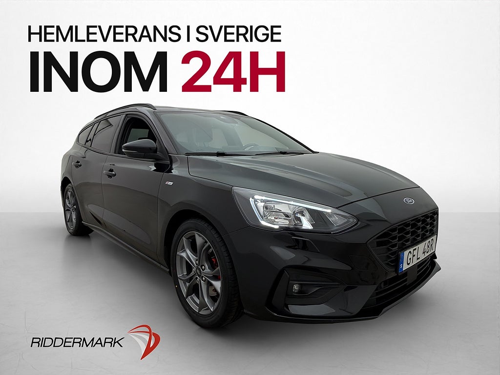 Ford Focus 1.0 EcoBoost ST-Line Kamera Rattvärme Navi