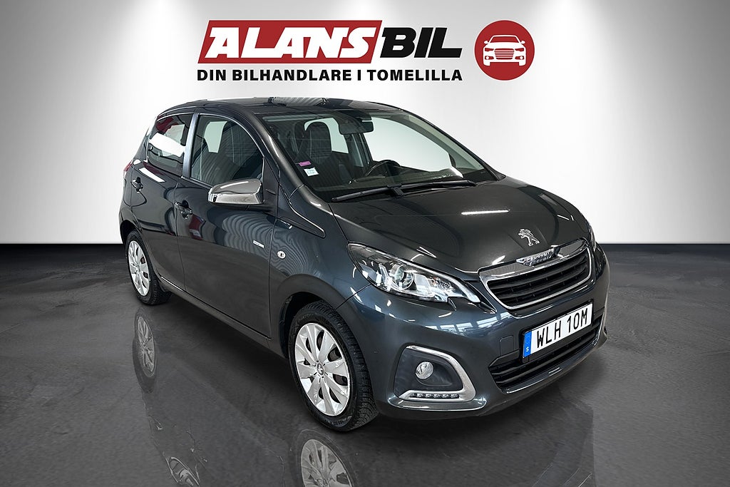 Peugeot 108 5-dörrar 1.0 VTi Euro 6