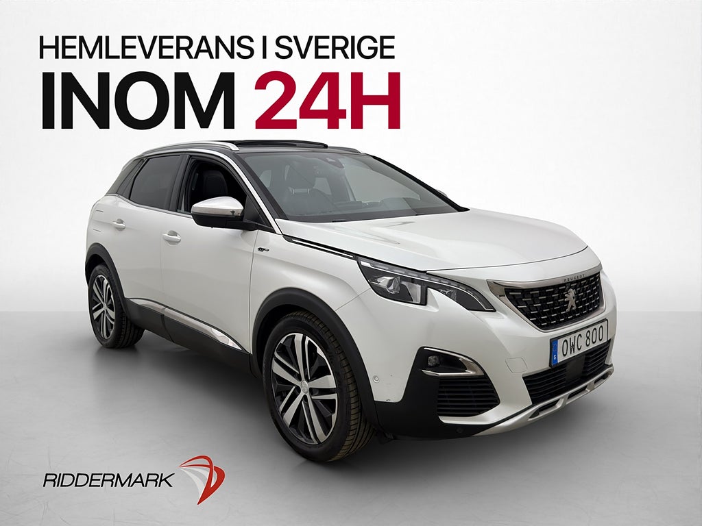 Peugeot 3008 BlueHDi 181hk GT-Line Focal Pano 360° CarPlay