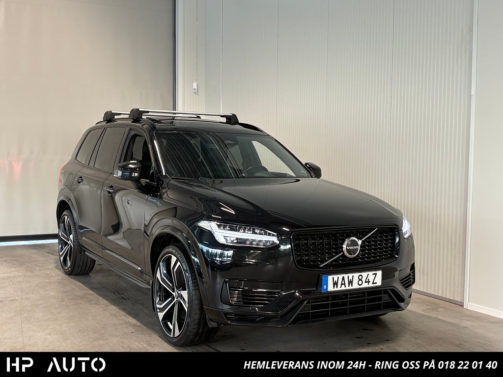 Volvo XC90 T8 AWD Recharge 7-sits Ultimate Dark Edition B&W/Luftfj
