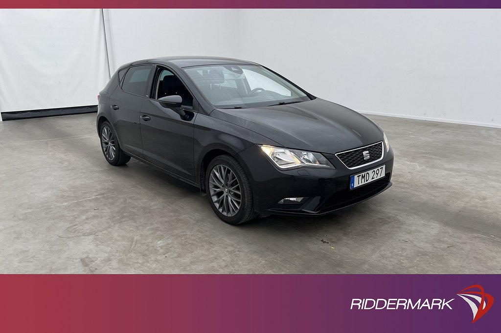 Seat Leon TSI 105hk I-TECH H-skinn Sensorer Farthållare