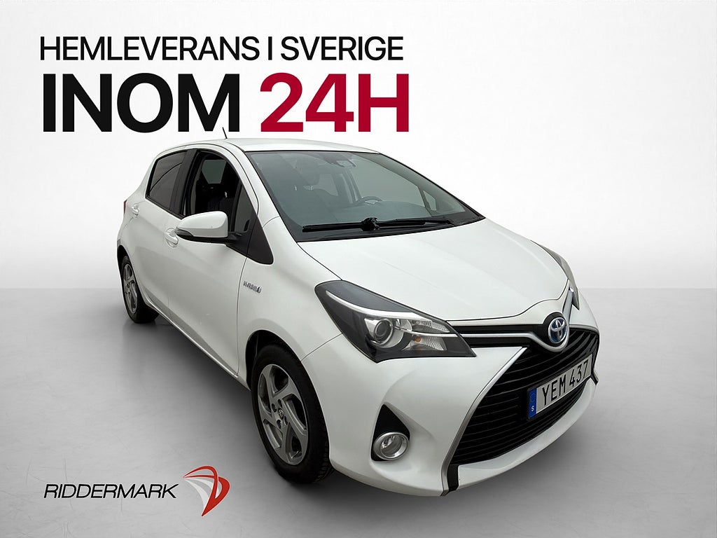 Toyota Yaris Hybrid 101hk Edition Feel Värmare Kamera Farth