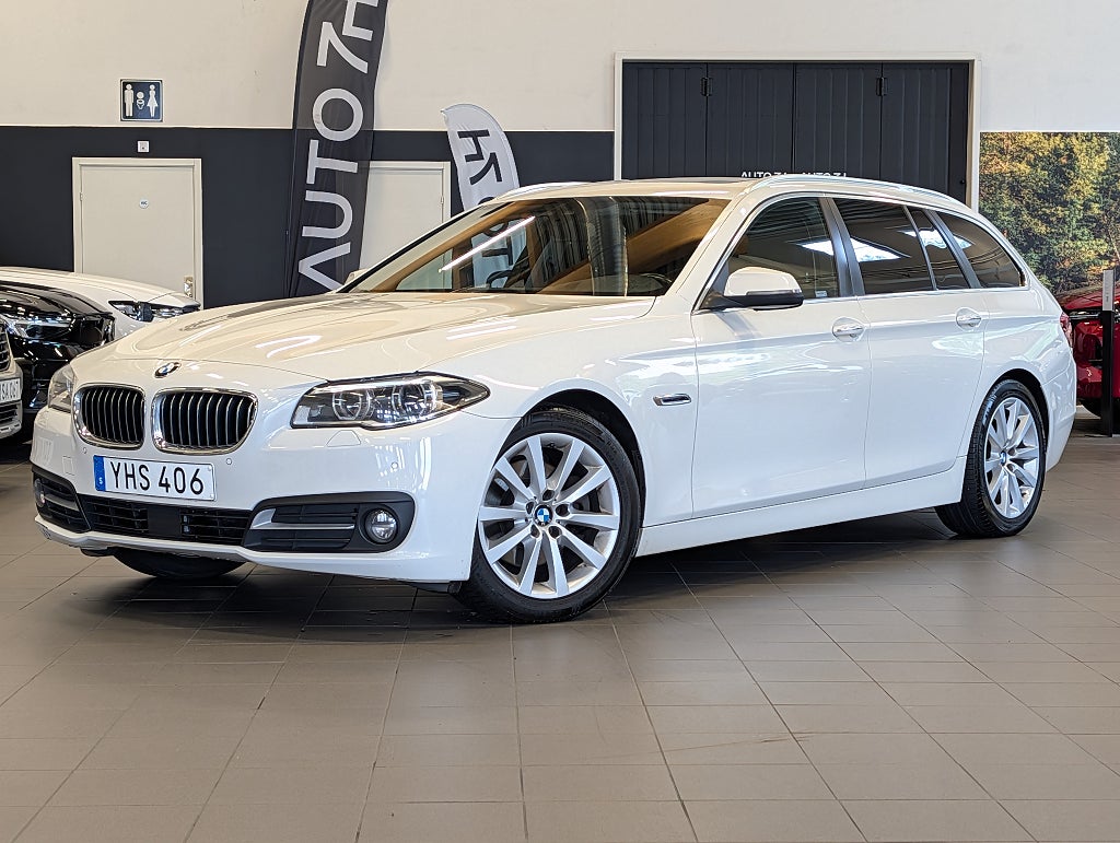 BMW 520d 190hk xDrive Touring Steptronic/Panorama/ NAV/Läder