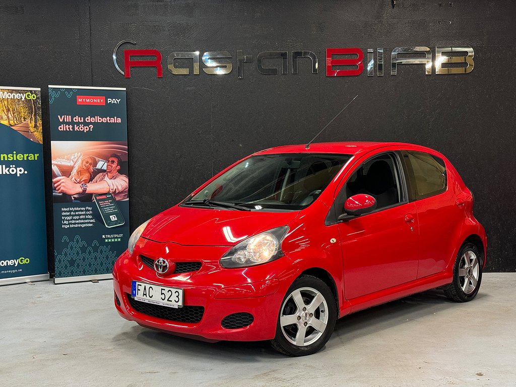 Toyota Aygo 5-dörrar 1.0 VVT-i MultiMode Automat Ny service 