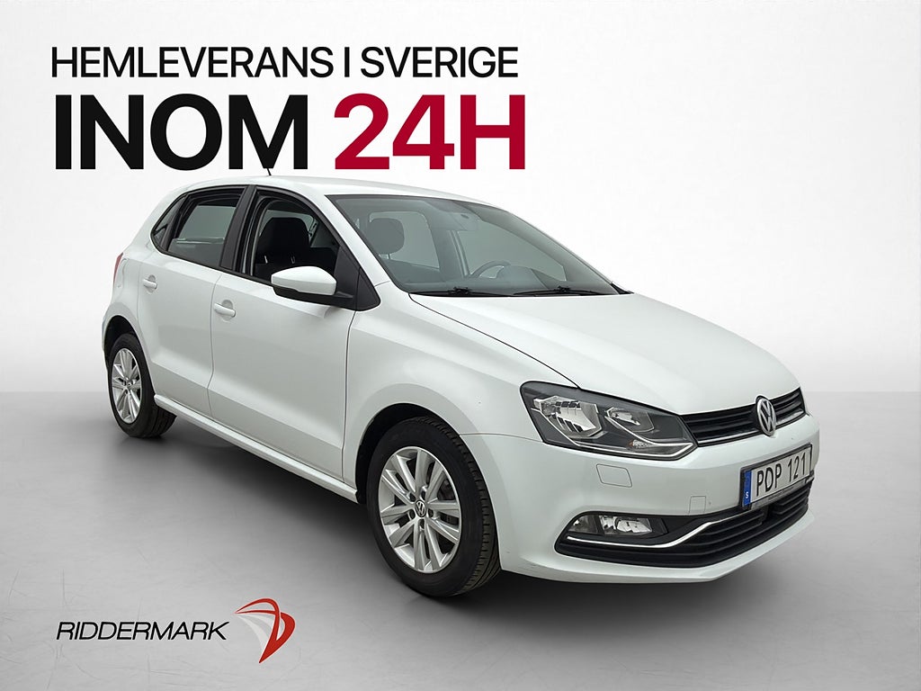 Volkswagen Polo 1.2 TSI 90hk Bluetooth Få Brukare