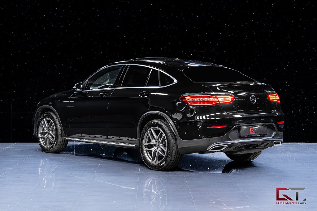 Mercedes-Benz GLC 220 d Coupé 4M AMG Taklucka Burmester 19” Värmare Drag