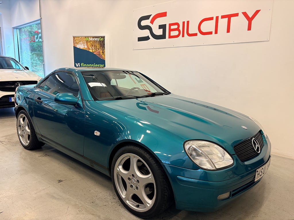 Mercedes-Benz SLK 230 KOMPRESSOR EL CABRIOLET SVENSKSÅLD LÅGMIL 0% RÄNTA