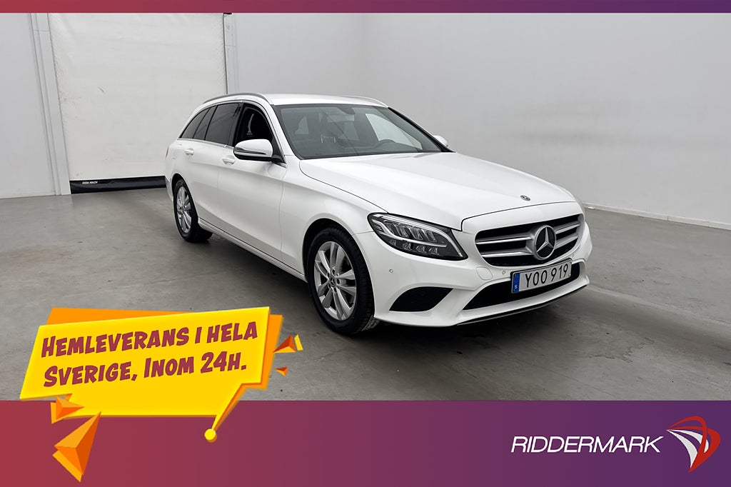 Mercedes-Benz C 200 T d 150hk Kamera Keyless CarPlay Navi