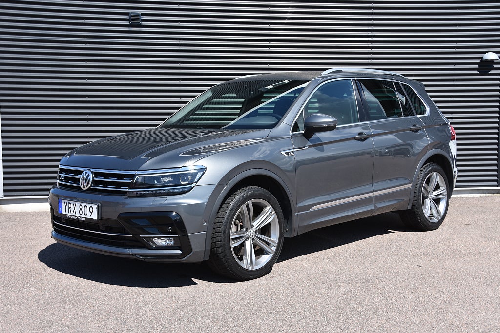 Volkswagen Tiguan 2.0 TDI 4M R-Line GT Backkamera, Drag, Värmare Euro 6