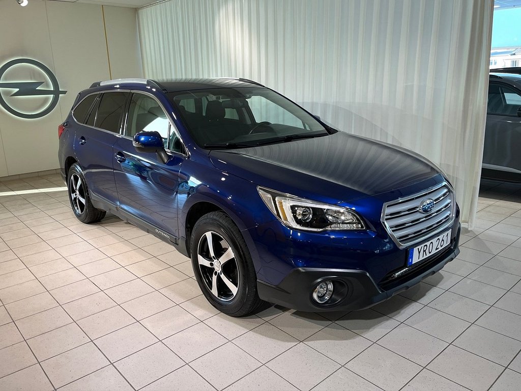 Subaru Outback 2.0D drag, Aut, M+kupe värmare, Ledramp