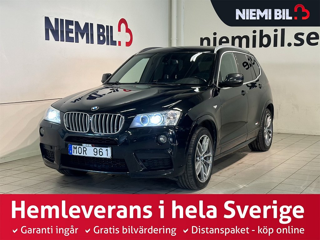 BMW X3 xDrive30d Steptronic M Sport Navi Drag Psens MoK SoV