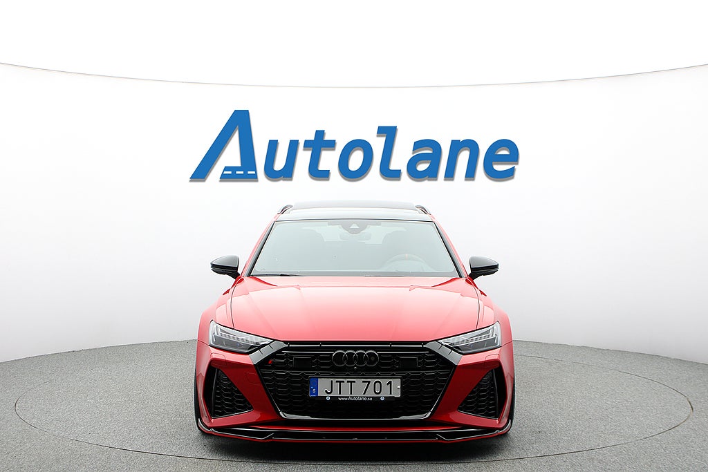 Audi RS6 B&O, Panorama, HUD, BC-Forged 22" 900hk+  *Se Spec*
