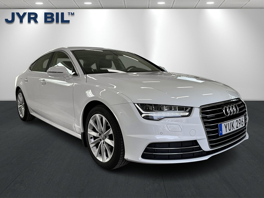 Audi A7 2.0 TFSI quattro 252hk Skinn B-kamera Drag Matrix