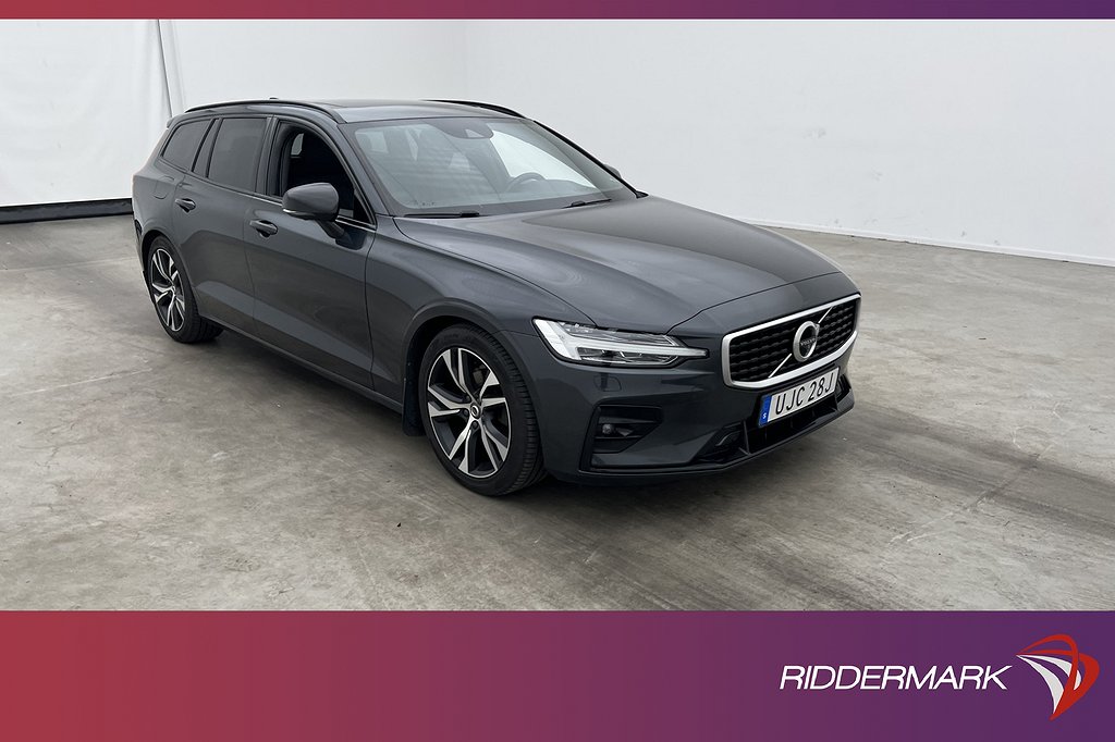 Volvo V60 D4 190hk R-Design VOC Pano H/K HUD 360° Navi Skinn