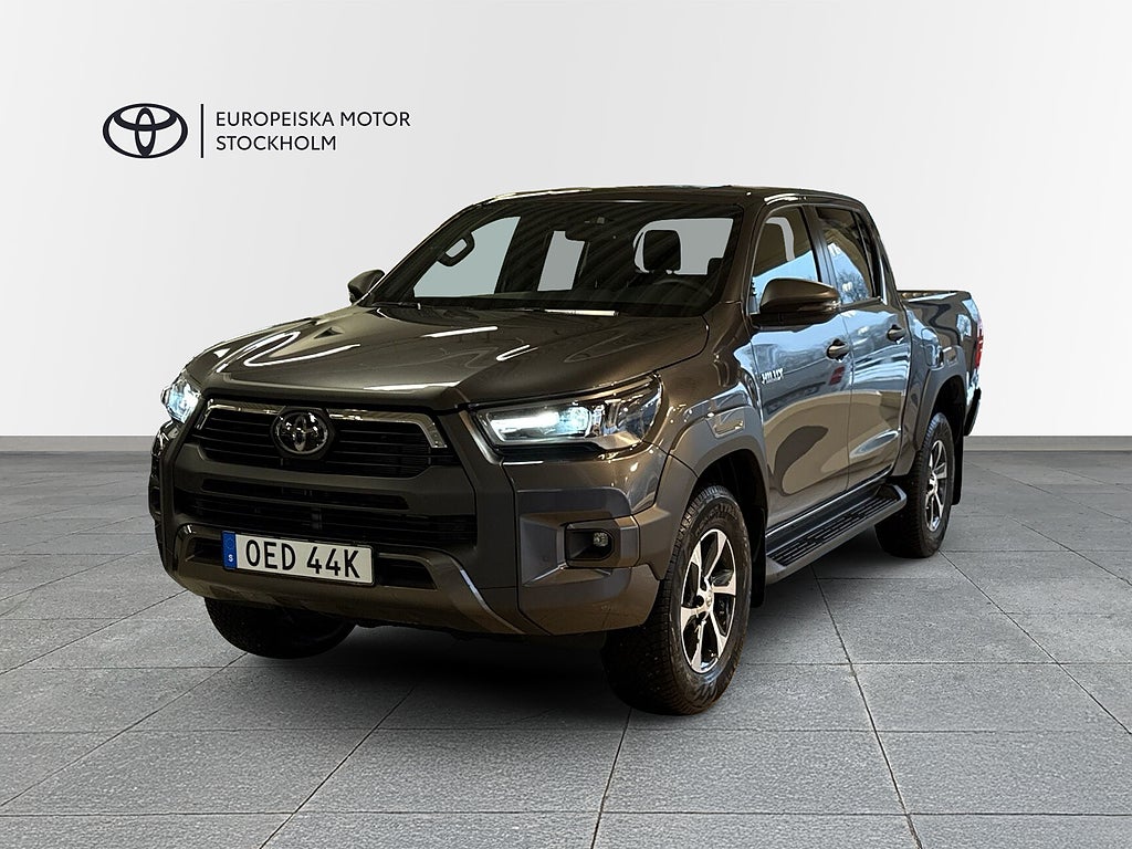 Toyota Hilux D-CAB 2,8 D-4D MHEV 4WD INVINCIBLE - V-HJUL/DRAGKROK