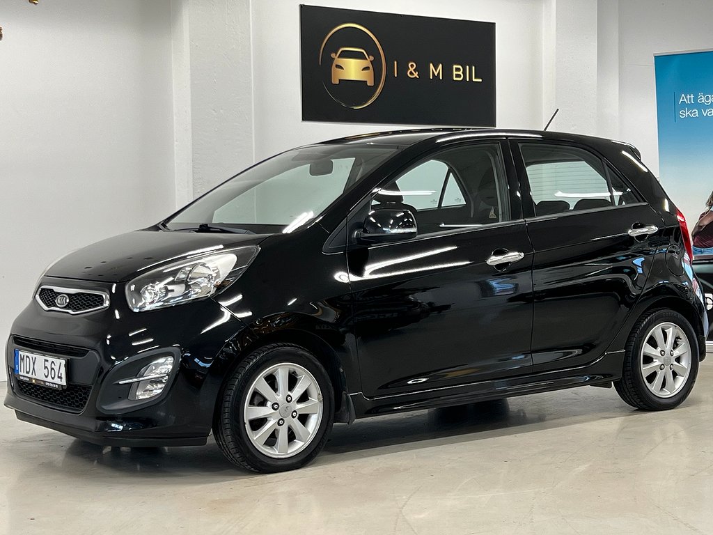 Kia Picanto 5-dörrar 1.2 CVVT ECO Comfort, GLS/Nybes/Nyserv/