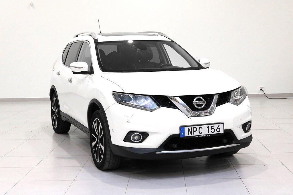 Nissan X-Trail 1.6 dCi / Automat / Navi / Skinn / 7-sitsig