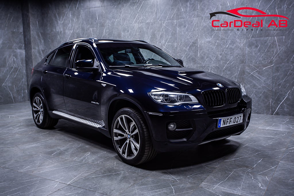 BMW X6 xDrive40d M-Sport Värmare Komfortstol Kamera Navi Drag
