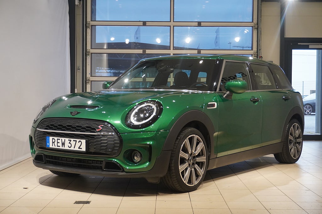 MINI Clubman 3,95% ränta Cooper S Navi Apple CarPlay Kamera Rattvär