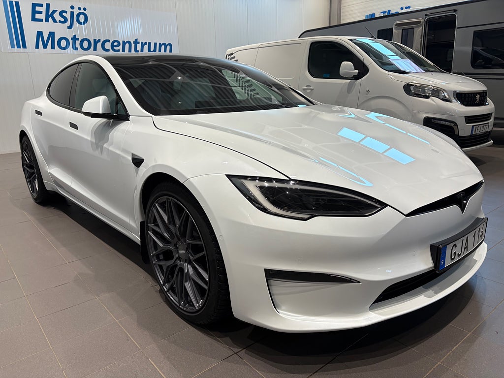 Tesla Model S Plaid 1020Hk *S&V-Hjul*
