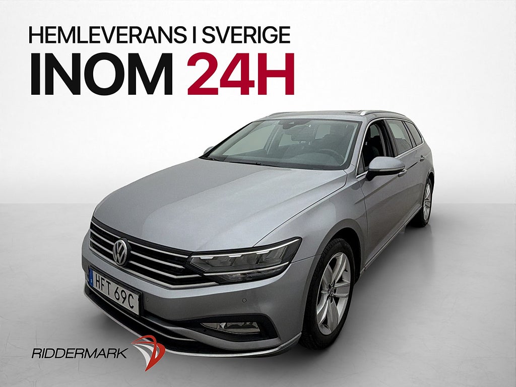 Volkswagen Passat 2.0 TSI 190hk Kamera Adptiv-f Drag