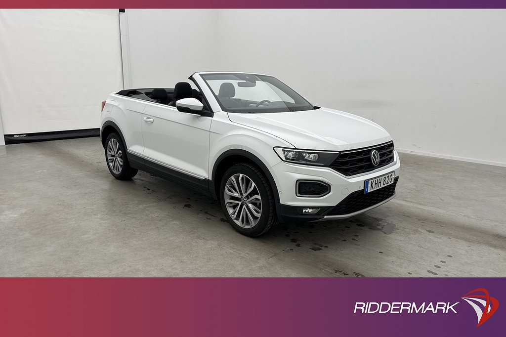 Volkswagen T-Roc Cabriolet 1.5 TSI DSG150hk Kamera CarPlay