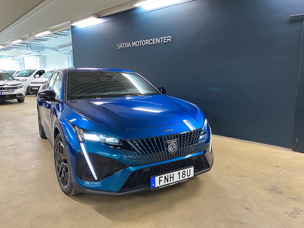 Bild på Peugeot 408 GT 1.2 PT 130hk Aut - 360-KAMERA, ELBAKLUCKA