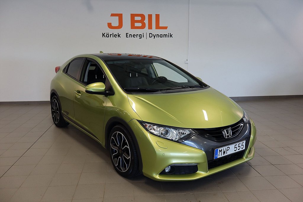 Honda Civic 1.8 i-VTEC 142hk Aut - BACKKAMERA