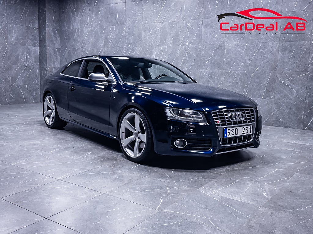 Audi S5 Coupé 4.2 V8 354hk Quattro B&O Akrapovic M-Värm Sv-Såld
