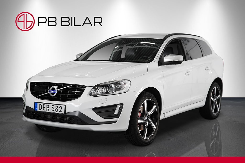 Volvo XC60 D4 AWD 190hk R-Design H/K Värmare Drag BLIS PDC 