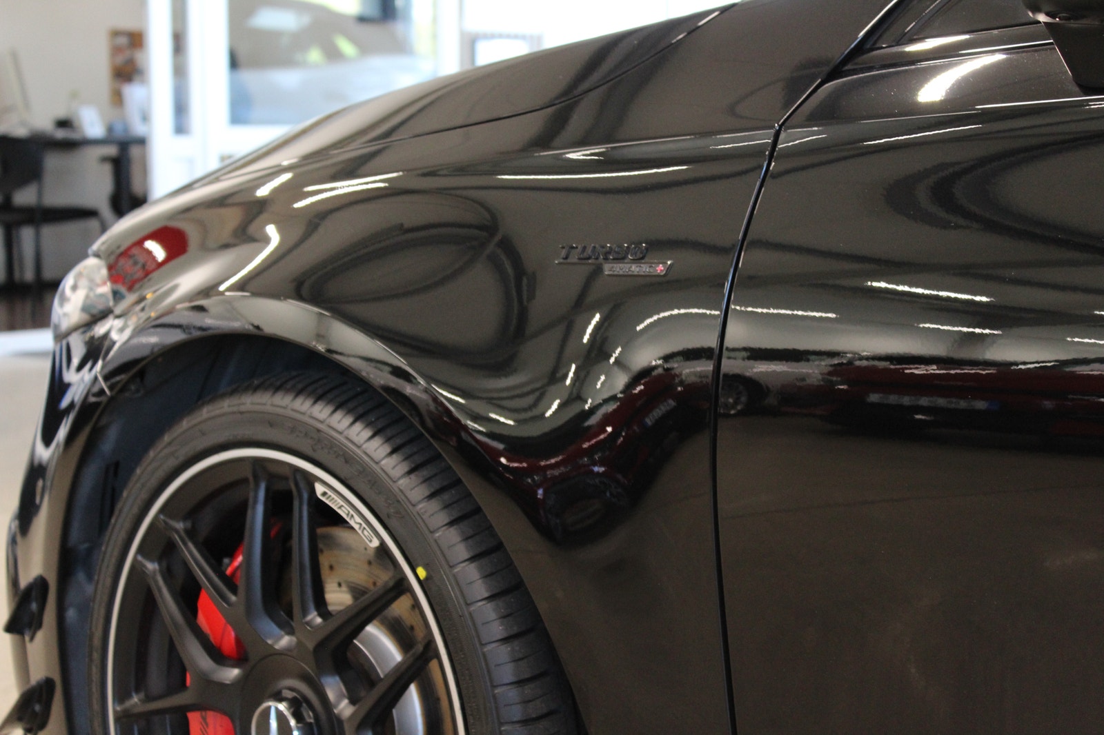 Mercedes-Benz A45S AMG 4MATIC+ Panorama, Aero pkt, Drivers Pkt, Premium Plus 2022 - miniatyr 16