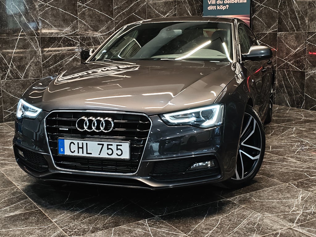 Audi A5 Sportback 2.0 TDI DPF quattro S Tronic 2-Ägare/ Nybes