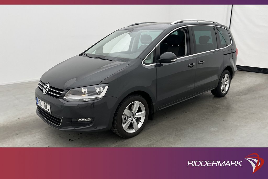 Volkswagen Sharan TDI 140hk Premium 7-Sits Pano Värm Drag