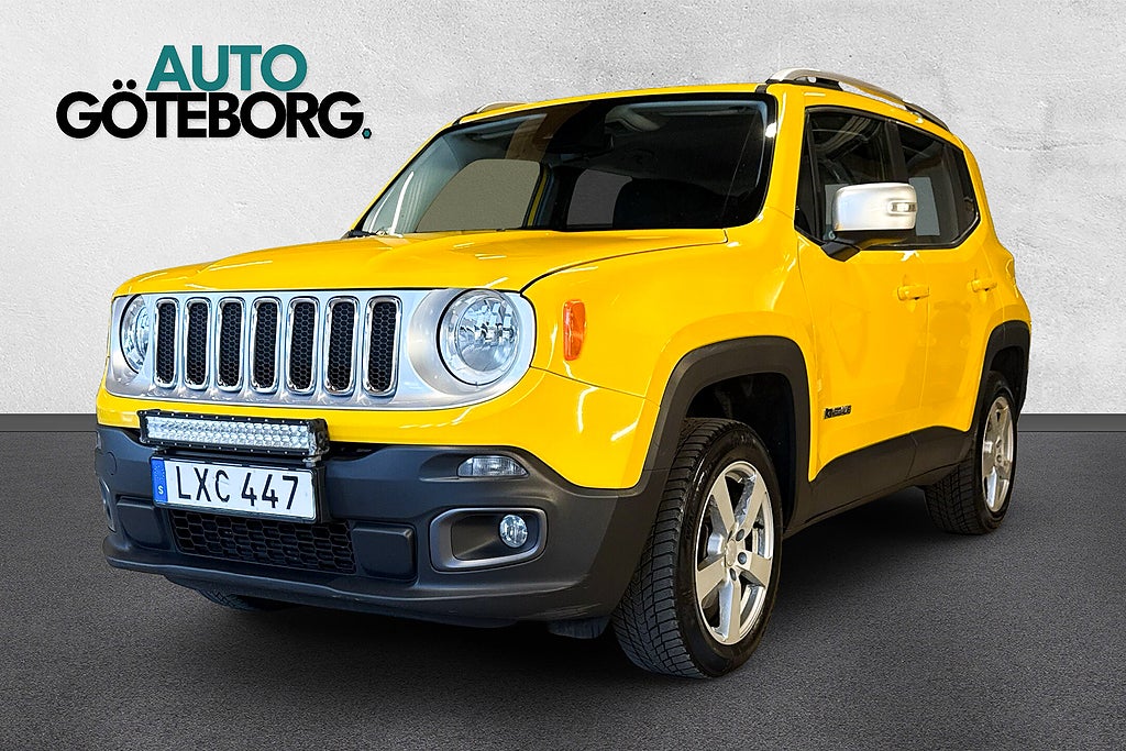 Jeep Renegade CRD 4WD Limited 6-växlad Rattvärme Drag LED