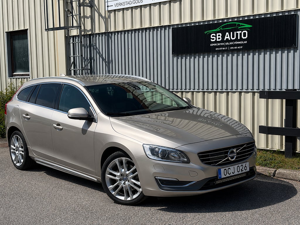 Volvo V60 D5 Summum, Polestar Optimerad, 215hk, Taklucka, Euro 5