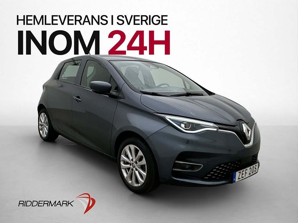 Renault Zoe R110 52 kWh Kamera Friköpt Batteri En-brukare
