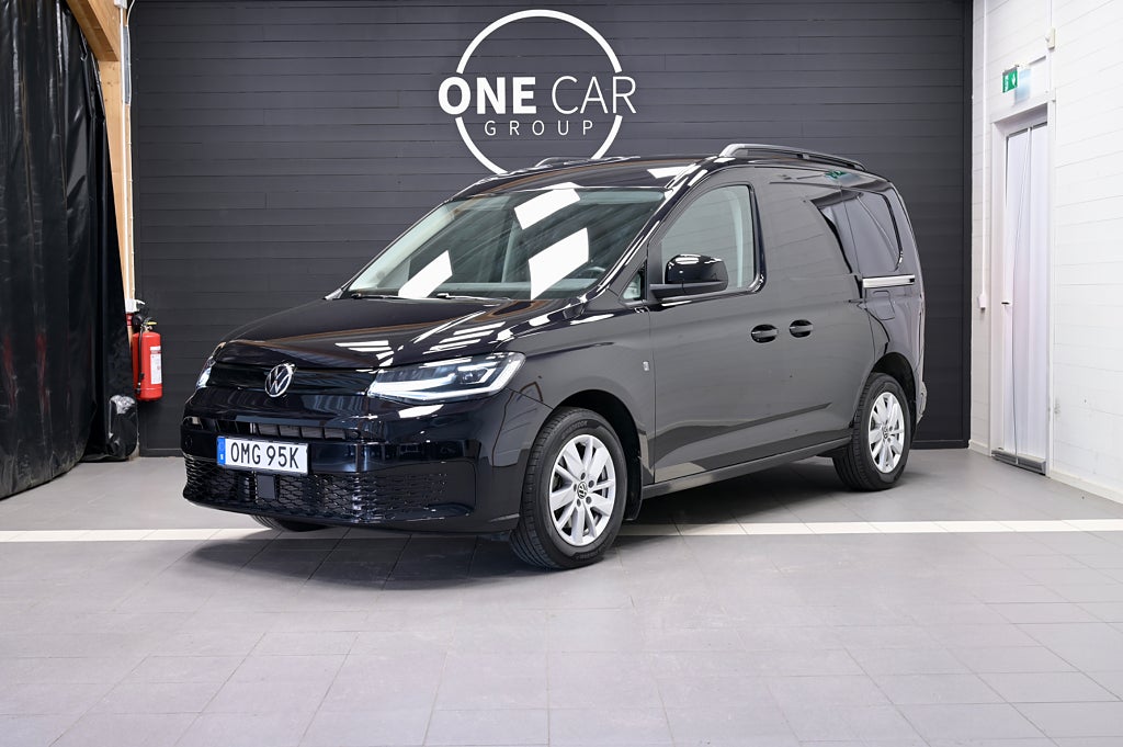 Volkswagen Caddy Cargo 2.0 TDI 4Motion MOMS Kamera 2xSkjutdörrar Cockpit