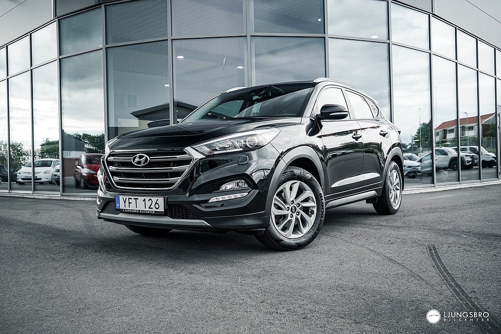 Hyundai Tucson 1.7 CRDi 141hk / Drag / Kamera / Värmare