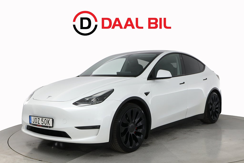 Tesla Model Y PERFORMANCE AWD 77 kWh 534HK DRAG AUTOPILOT PANO P-VÄRM