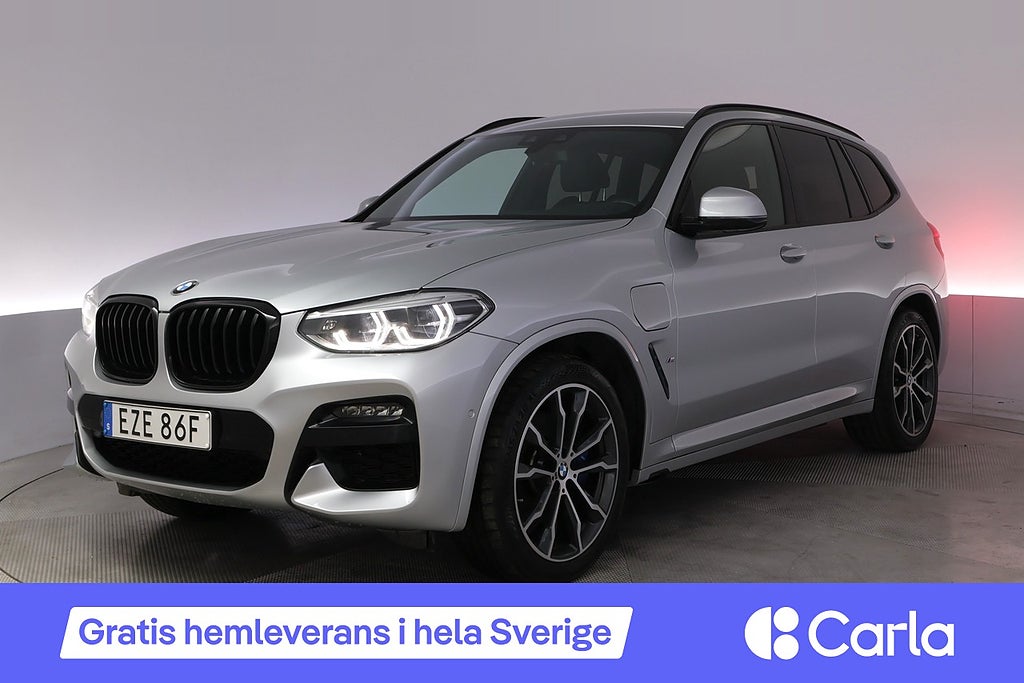 BMW X3 xDrive30e M-Sport Kamera Navi H/K Värmare Drag