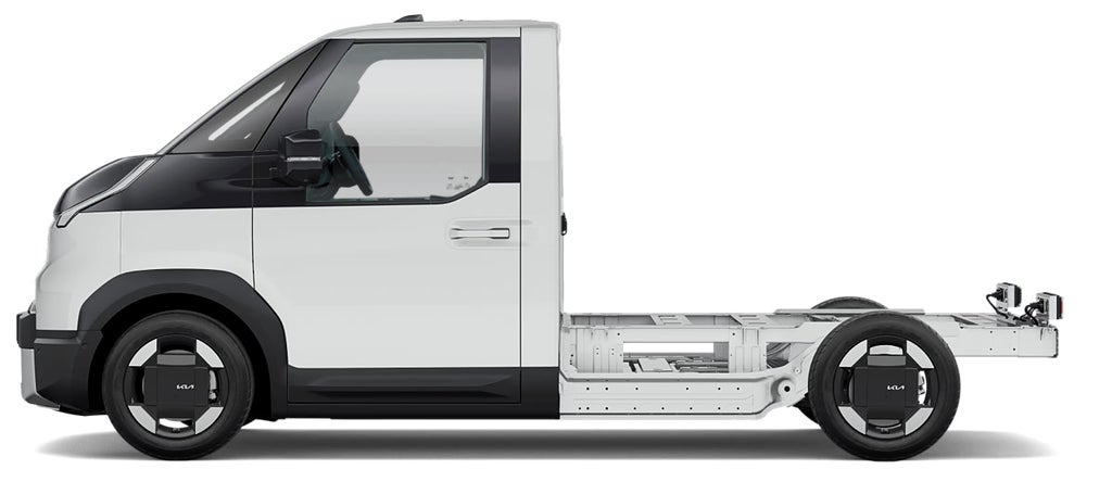 Kia PV5 Chassi Cab 51.5 kWh *Flak alt. Flak med kåpa*