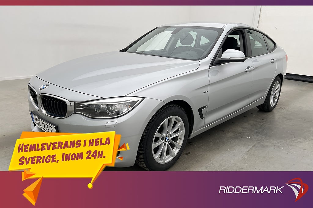 BMW 320 d xDrive GT Sportline Dragkrok P-Sensorer Bluetooth