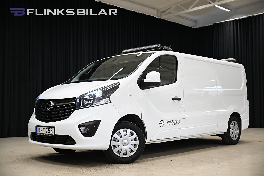 Opel Vivaro 125HK L2 Nedlackad|Värmare|Backkamera|Lågmil|Leasbar