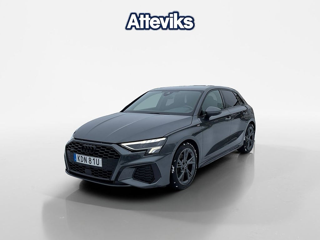 Audi A3 S line interiör | Digital cockpit | proline