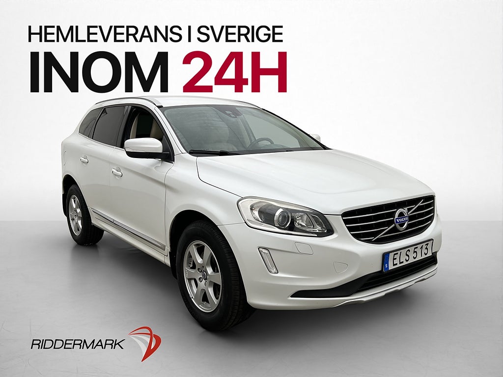 Volvo XC60 D4 Summum VoC Värmare Skinn Navi Kamrem-Bytt