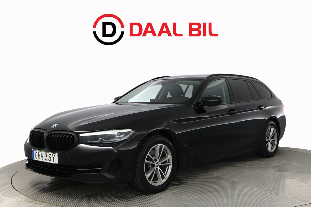 BMW 520d XDRIVE TOURING 190HK SPORT LINE DRAG B-KAM P-VÄRM LÄDER