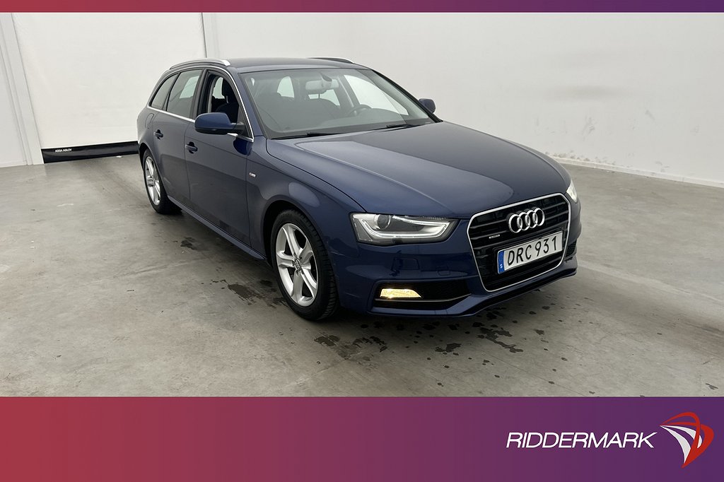 Audi A4 Avant TFSI Q 180hk S-Line Sensorer Drag